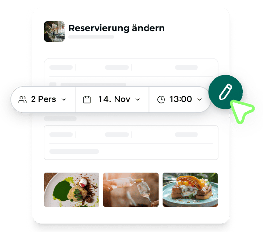 ✅ DE- Widget booking modification