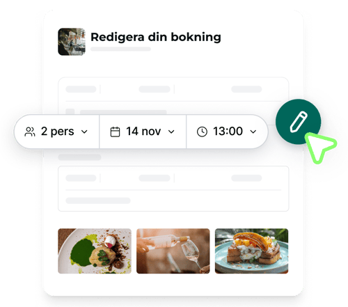 ✅ SE- Widget booking modification