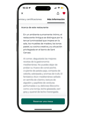 Image - LP Attract more diners - ES - description restaurante