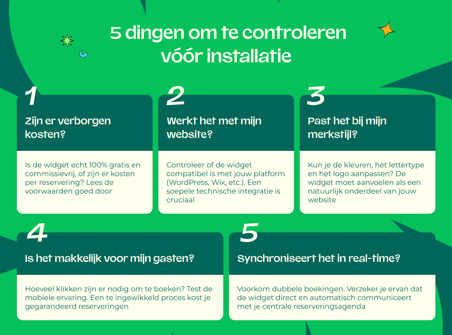 restaurant boekingswidget 