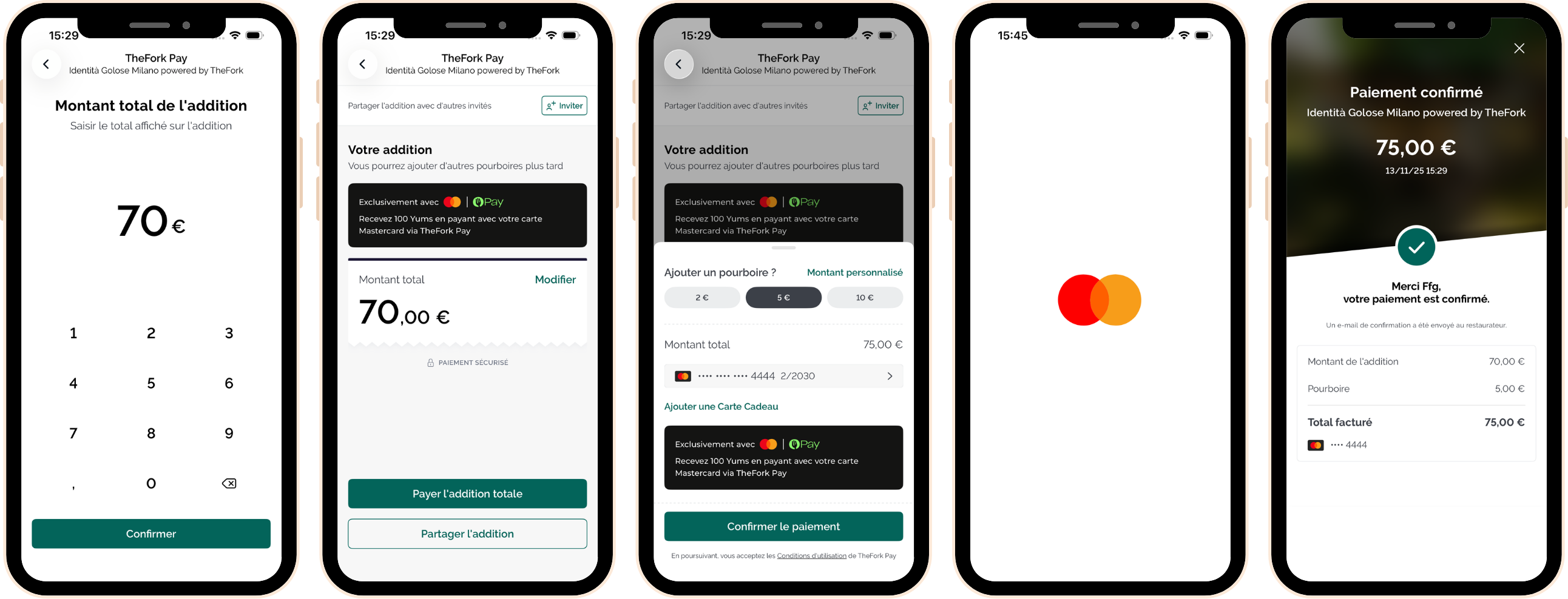TheFork Pay solution pour les restaurants TheFork Manager