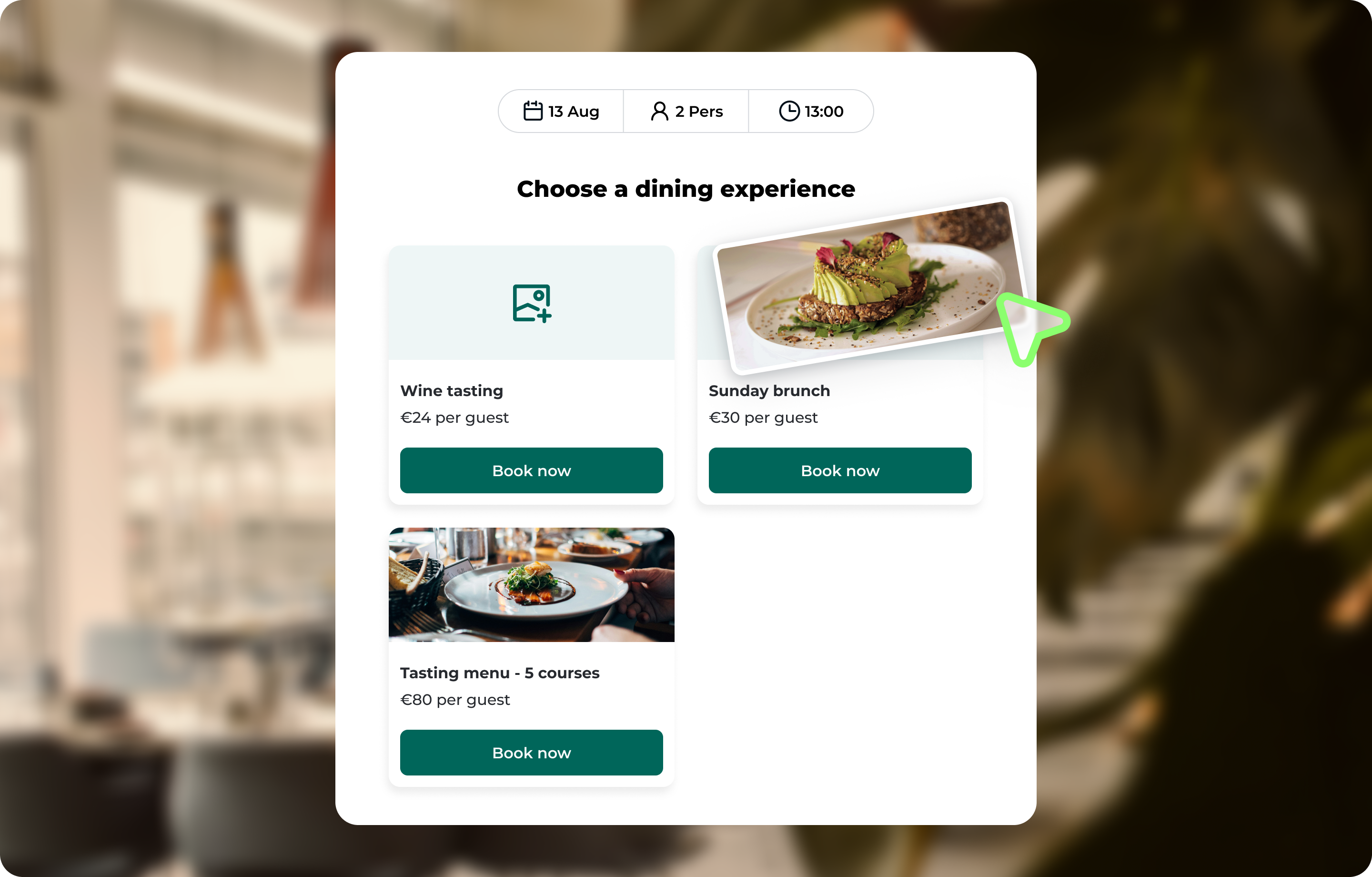 Bring your menus to life - EN
