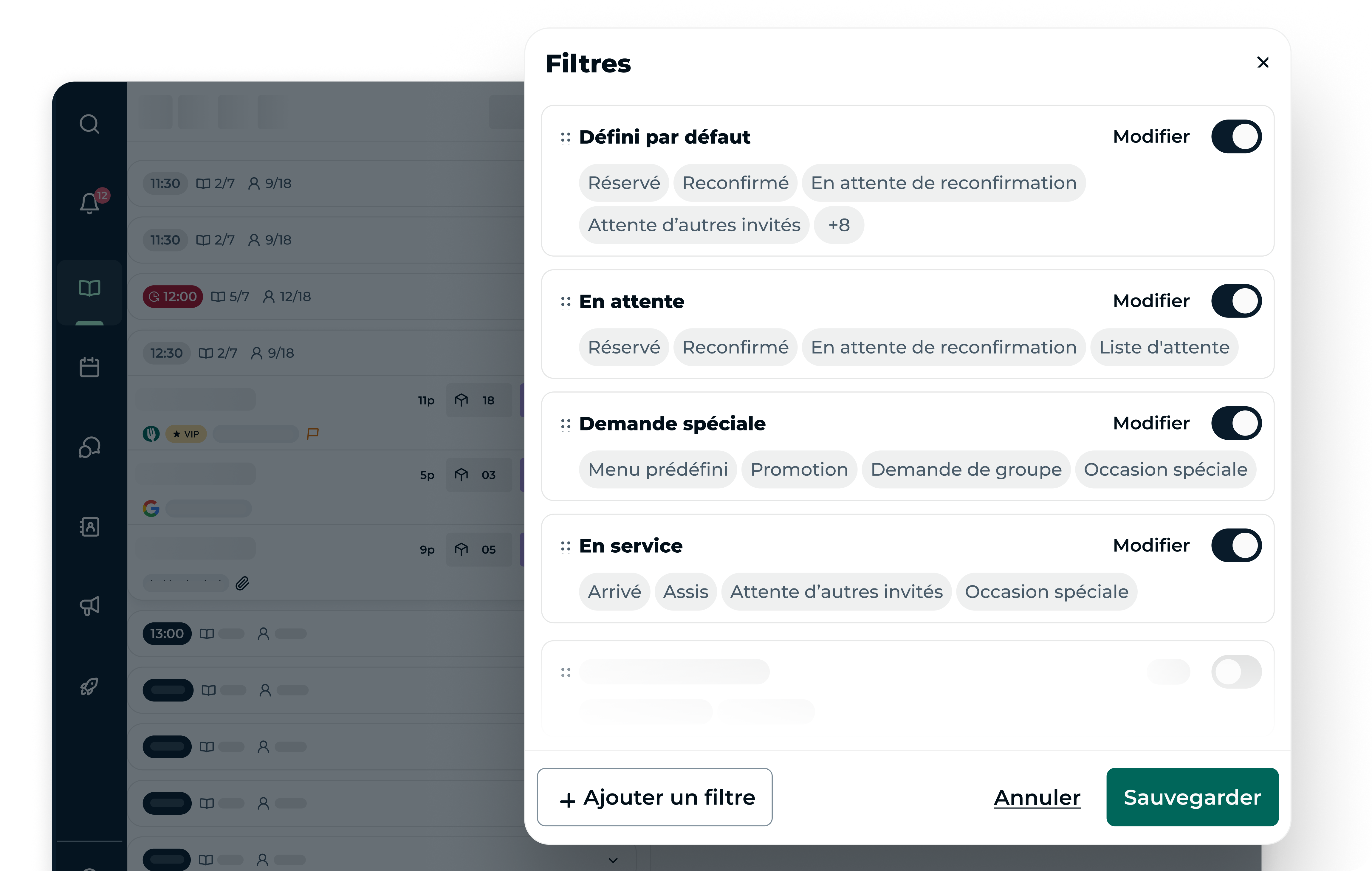 Filtres Nouveautés de mars