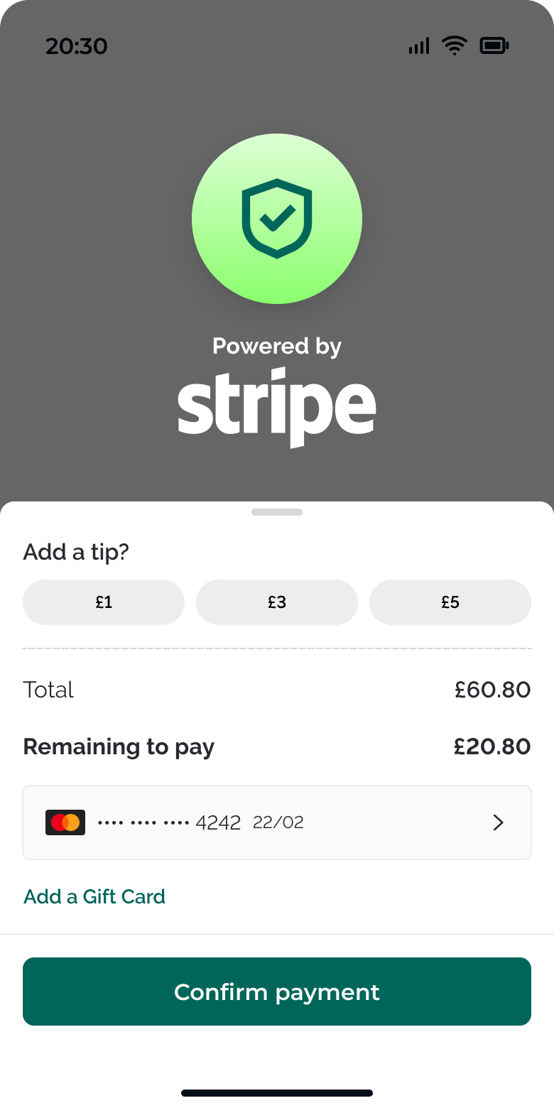 Payment security is our priority