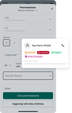 Customer tag (App) - it