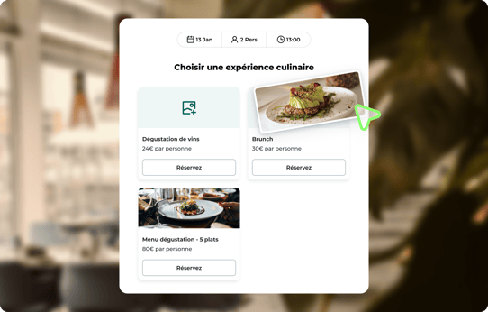Nouveau Widget TheFork Manager pour les restaurants