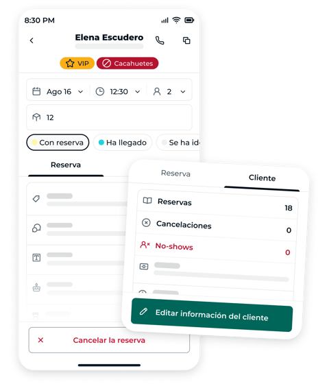 ES - Contextual menu