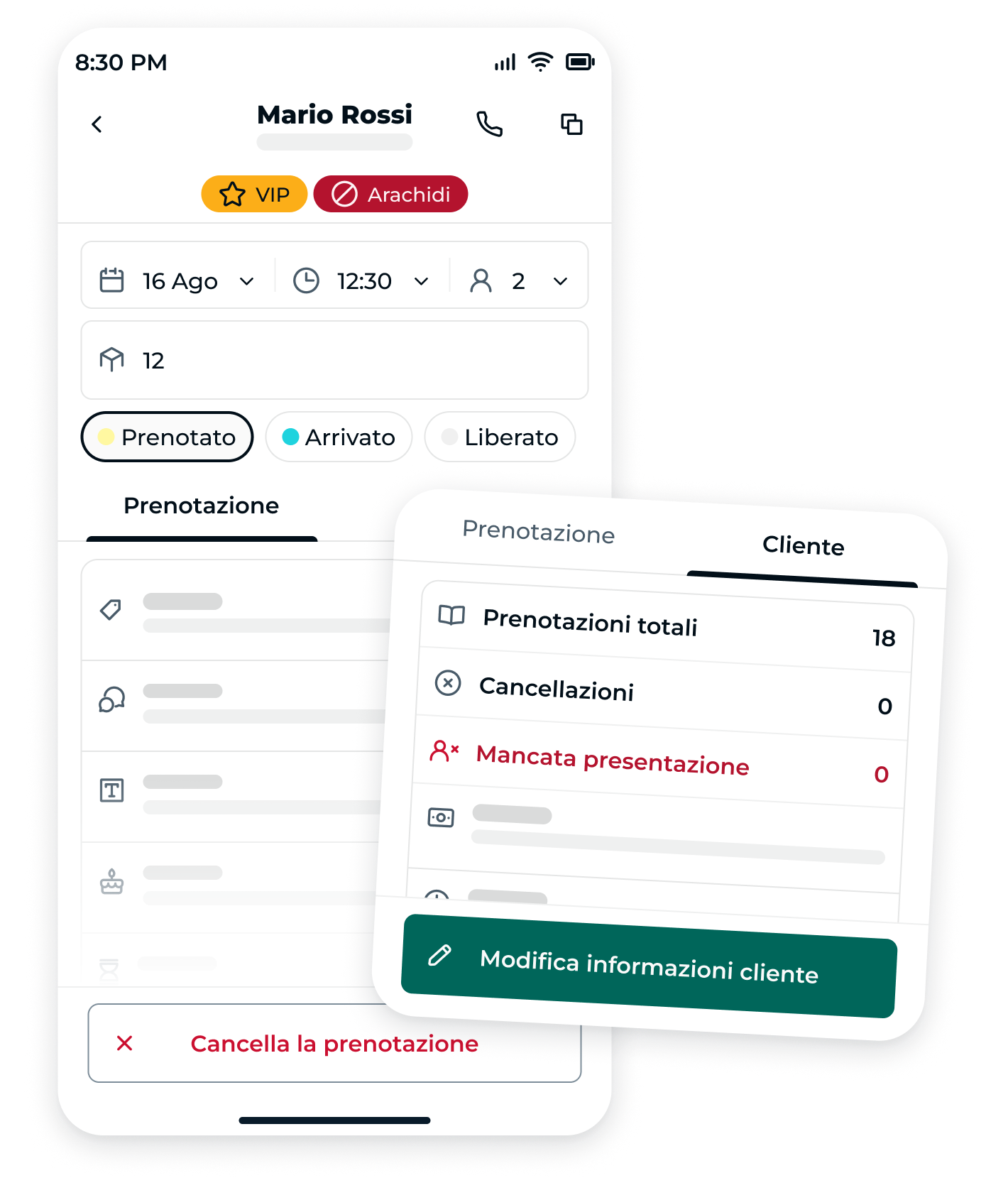IT - Contextual menu