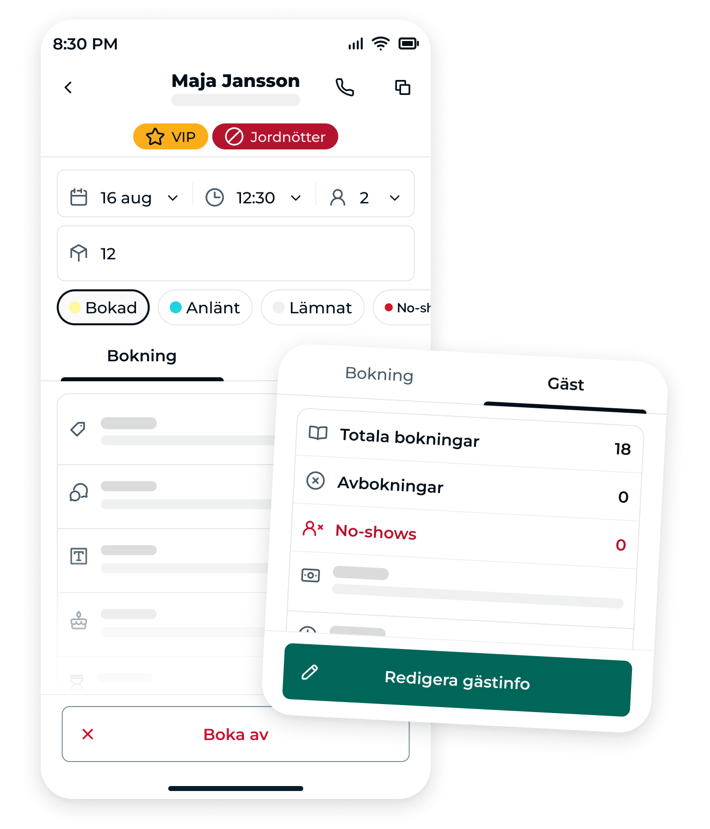 SE - Contextual menu