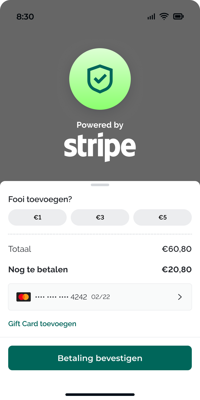 TheFork Pay Stripe