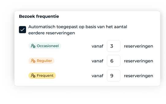 Loyaliteitstags aanpassen