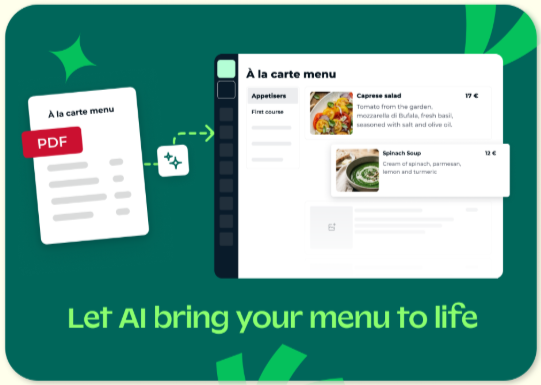 ai bring your menu to life thefork manager