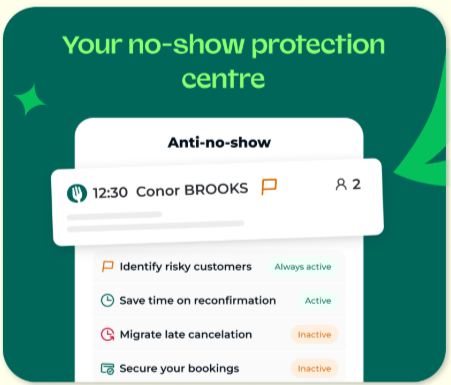 no-show protection theforkmanager