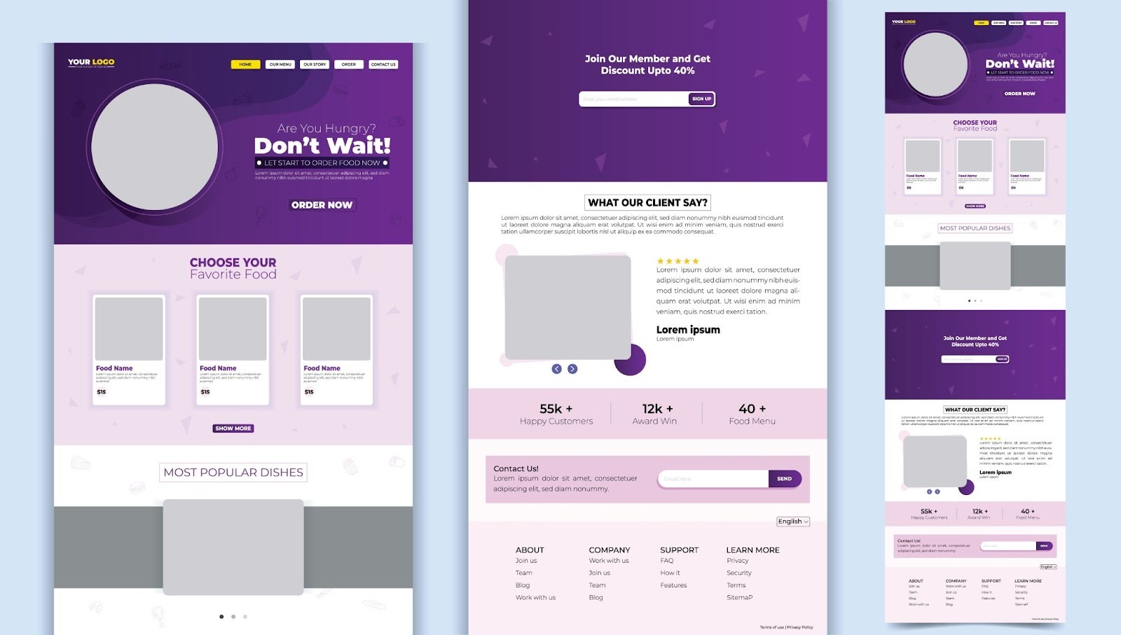 online präsenz für restaurant