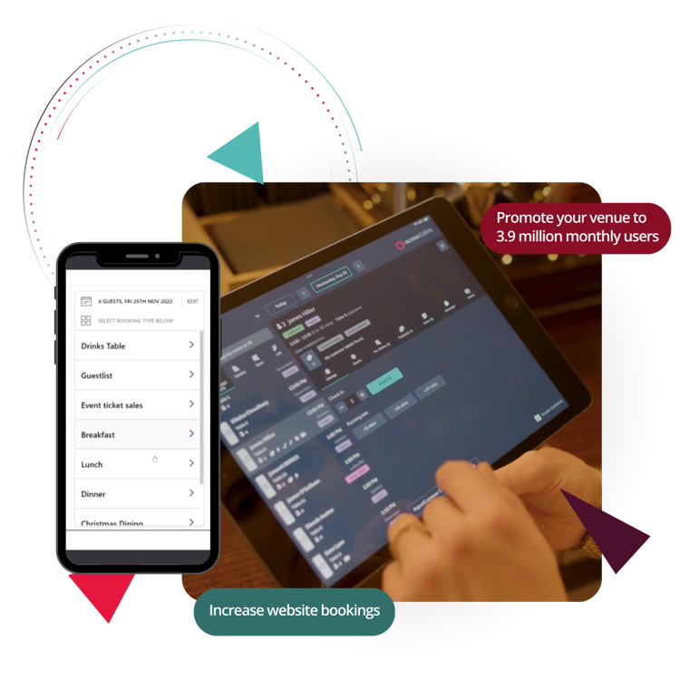 booking applications - designmynight