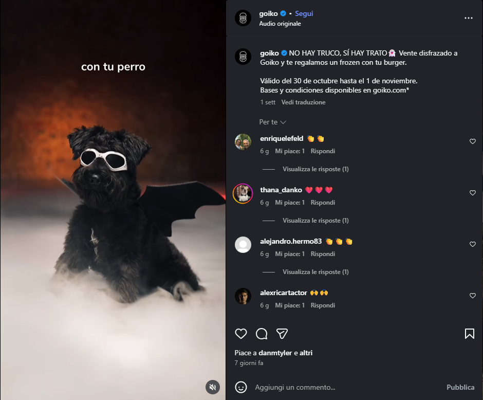 redes sociales restaurante