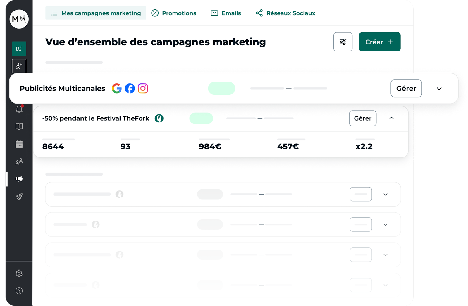comment attirer clients restaurant facebook