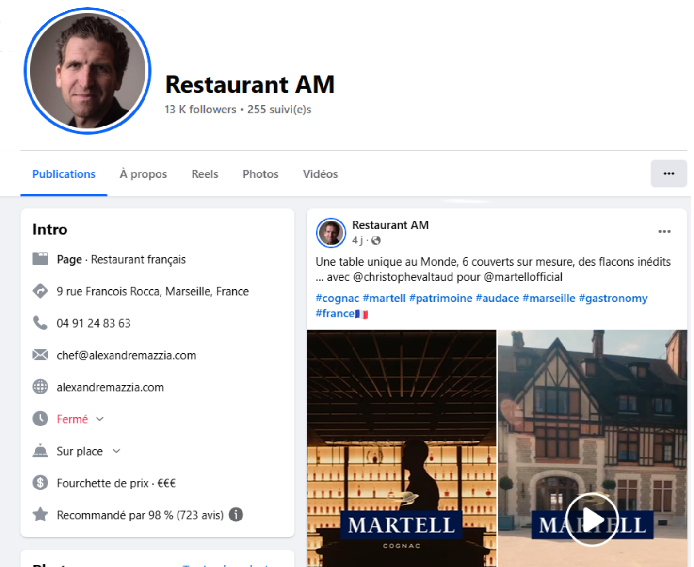 comment attirer clients restaurant facebook